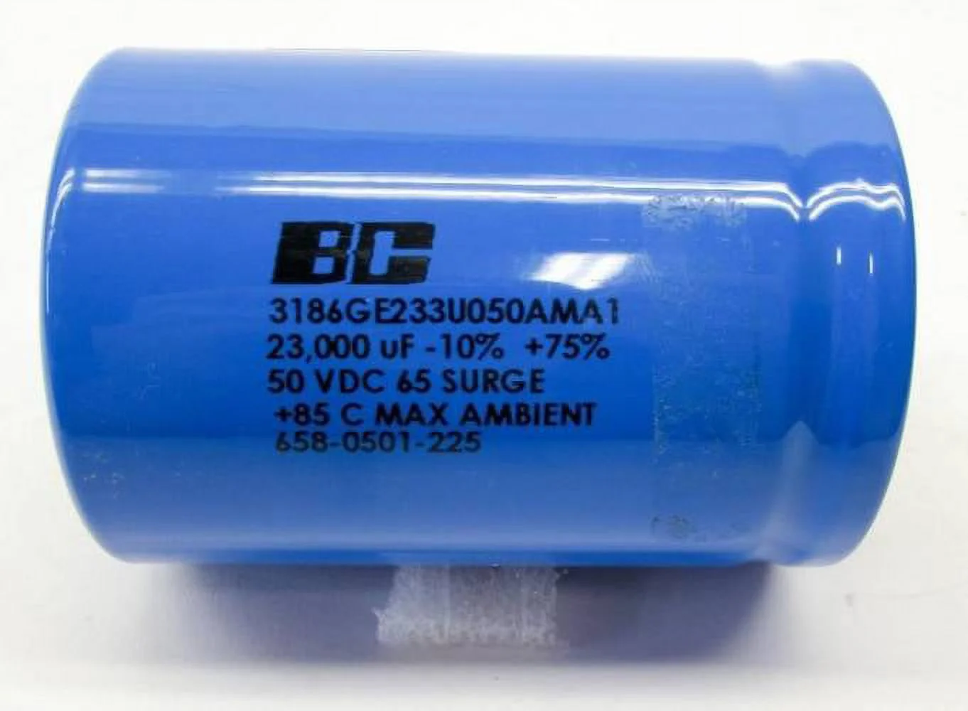 Cornell Dubilier 3186GE233U050AMA1 23000uF 50VDC Aluminum Electrolytic Capacitor