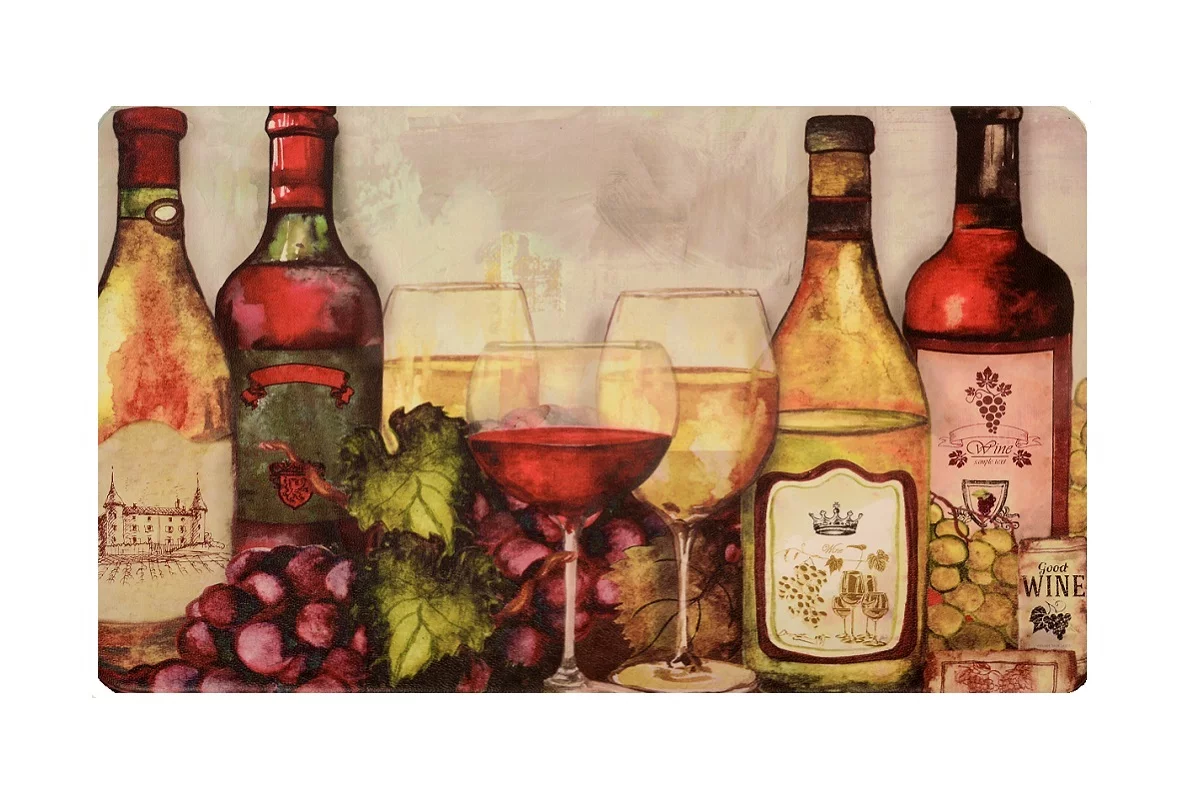 Moscato Decorative Anti-Fatigue Floor Mat, Multi, 18x30 Inches