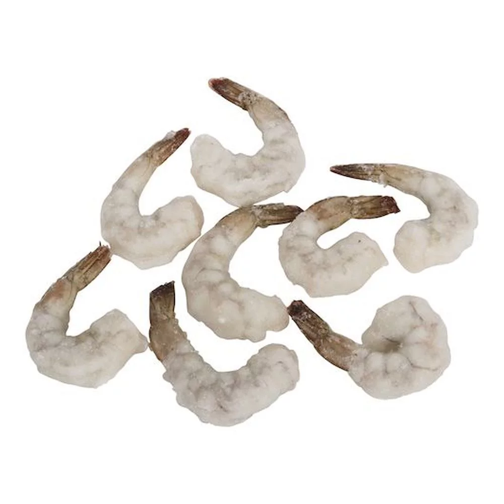 FPI IQF Peeled Raw Deveined Tail On White Shrimp, 2 Pound -- 5 per case