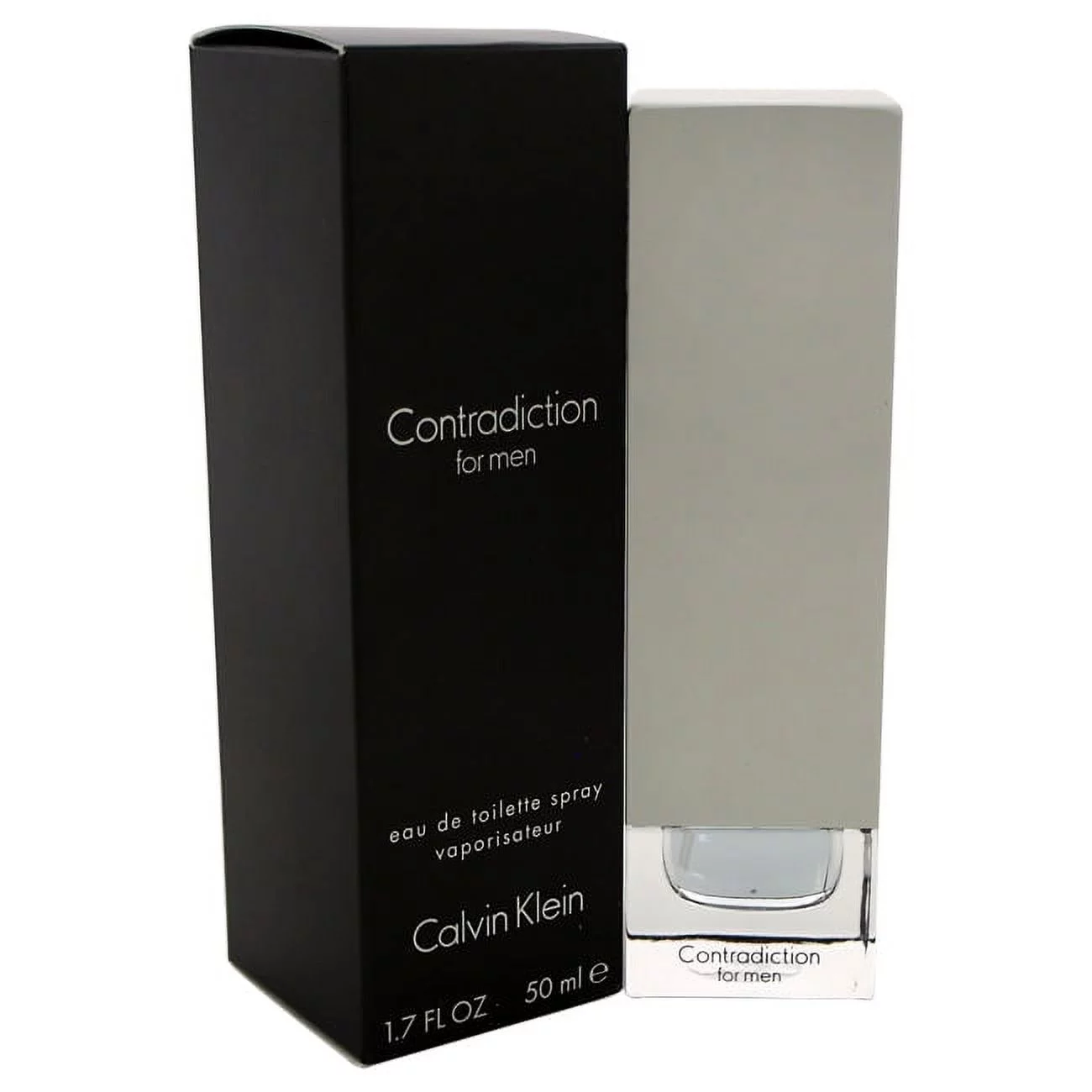 Calvin Klein Contradiction Eau de Toilette Spray For Men, 1.7 Oz