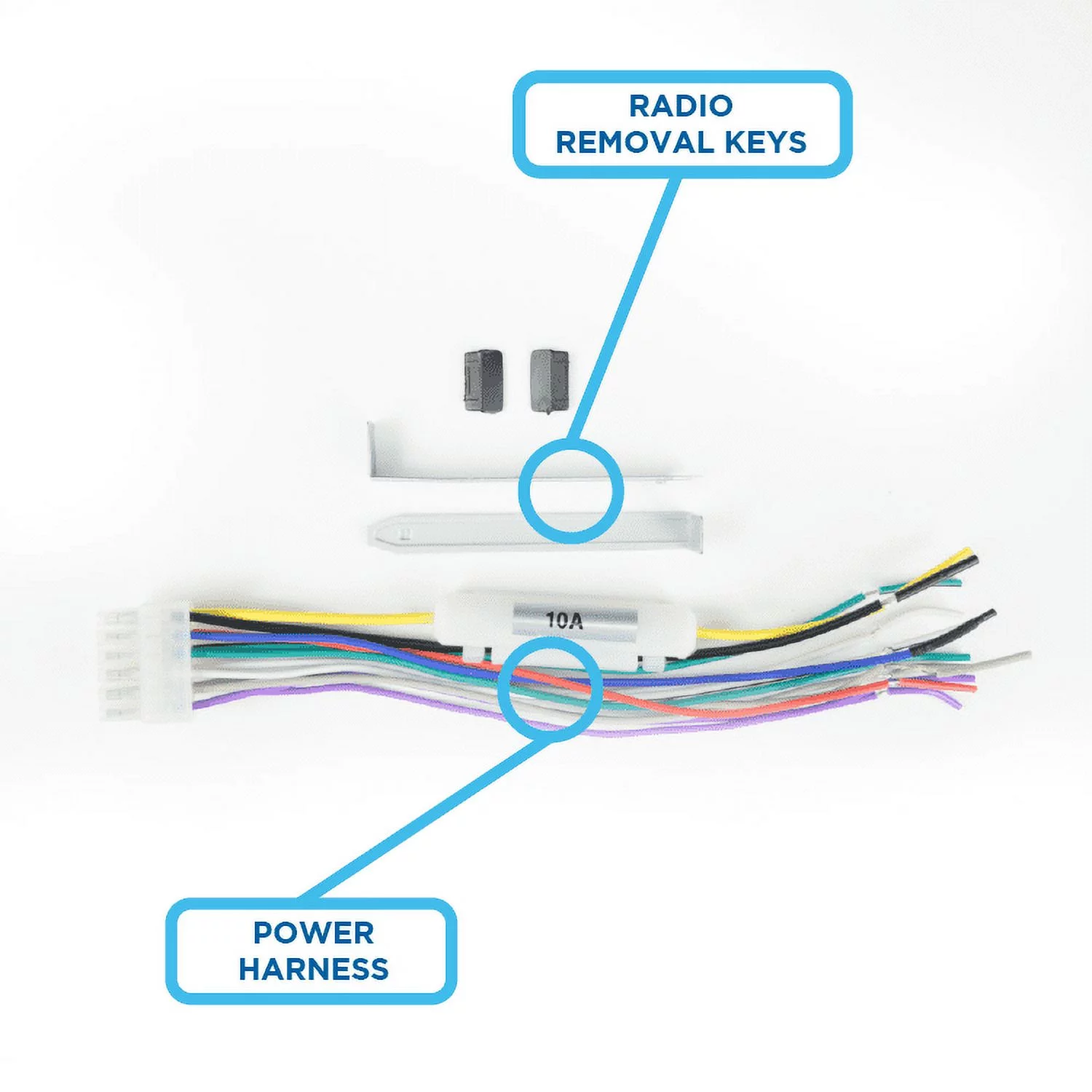 JENSEN MPR210 Single DIN Car Stereo Radio with Bluetooth, New