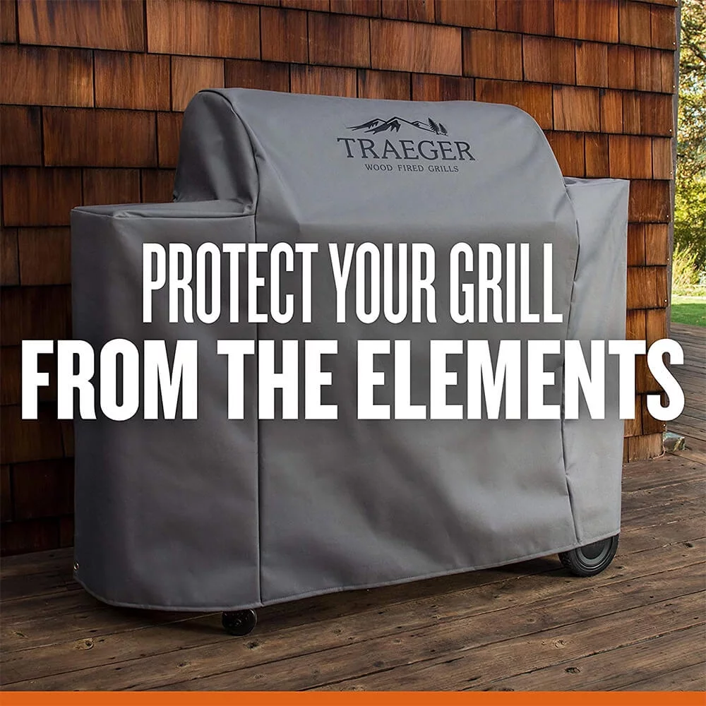 Traeger BAC513 Full Length Grill Cover for Ironwood 885 Series Pellet Grills