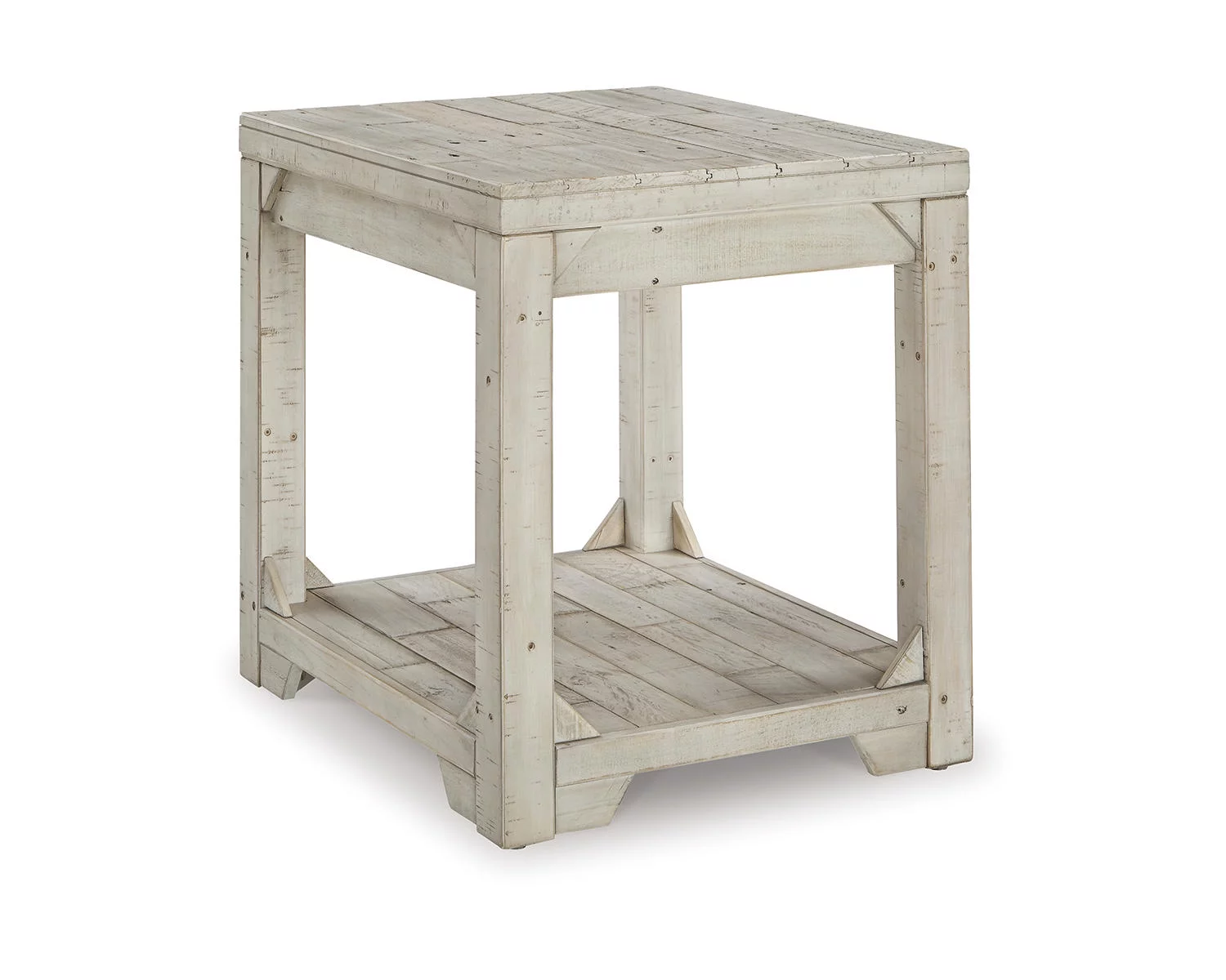 Signature Design by Ashley Casual Fregine End Table  Whitewash