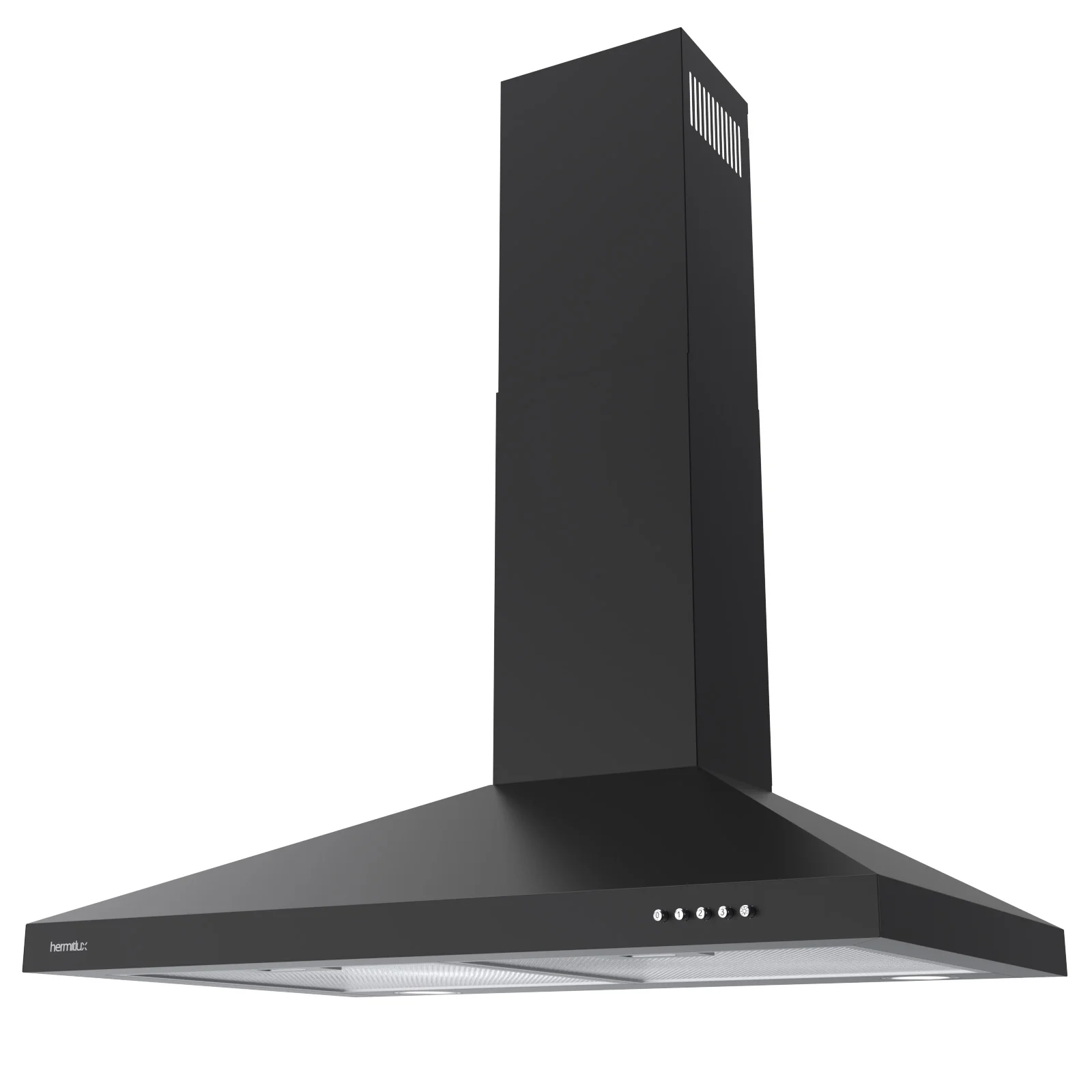 Hermitlux Range Hood 30 inch, Wall Mount Vent Hood for Kitchen with Charcoal Filter.