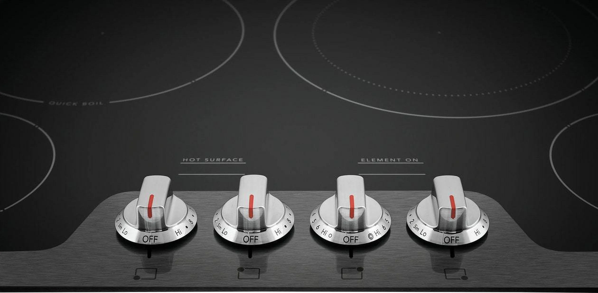 Frigidaire Gallery FGEC3048US 30 inch Stainless 4 Burner Electric Cooktop