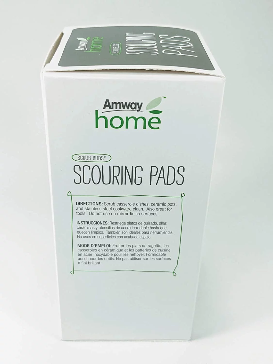 Amway Scouring Pads / Scrub Buds - Stainless Steel - 4 Pack