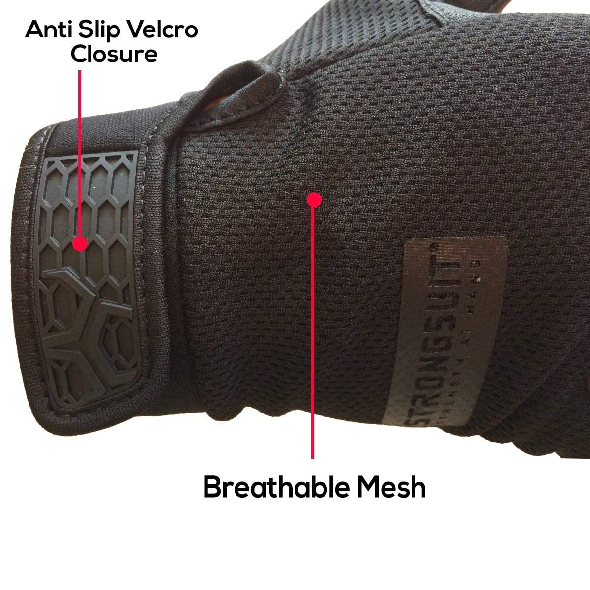 StrongSuit Second Skin Black Glove Small