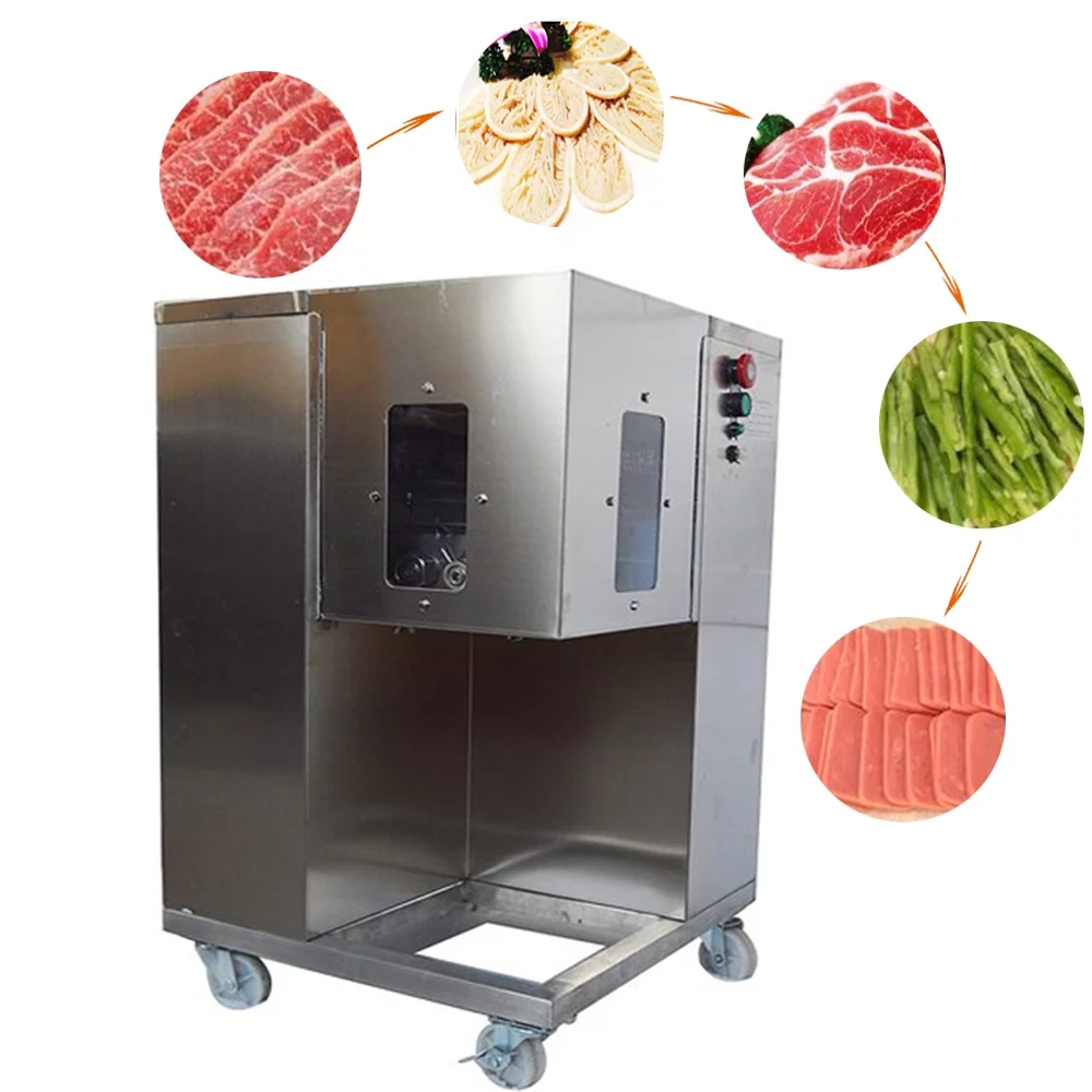 TECHTONGDA Qsj-A Meat Slicer Body Double Motor Meat Cutting Machine Without Blade