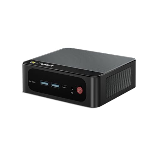 Beelink SER5 Max Mini PC, Mini Desktop Computers with AMD Ryzen R7 6800U(Turbo 4.7Ghz, 8C/16T), 24G LPDDR5+500GB M.2 2280 PCle4.0x4 NVMe SSD, WiFi 6, BT 5.2, 1000Mbps, DP, HDMI, Type-C