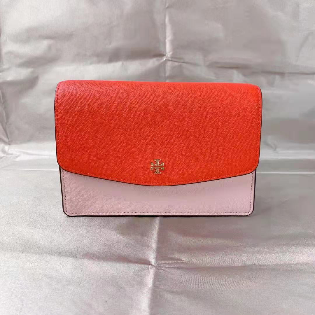 Tory Burch 82332 0521 Emerson Mini Shoulder Bag Crossbody Handbag Leather