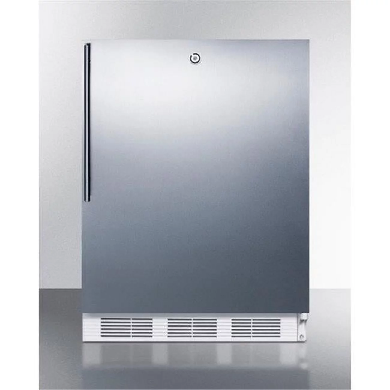 Summit Appliance  32.25 x 23.63 x 23.5 in. ADA Compliant Built-In Undercounter All-Refrigerator, White Cabinet