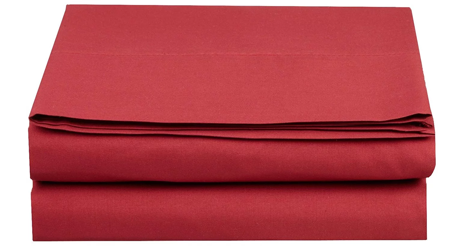 Set of 4 Extra-Long Fitted Sheet Deep Pocket King Size Burgundy