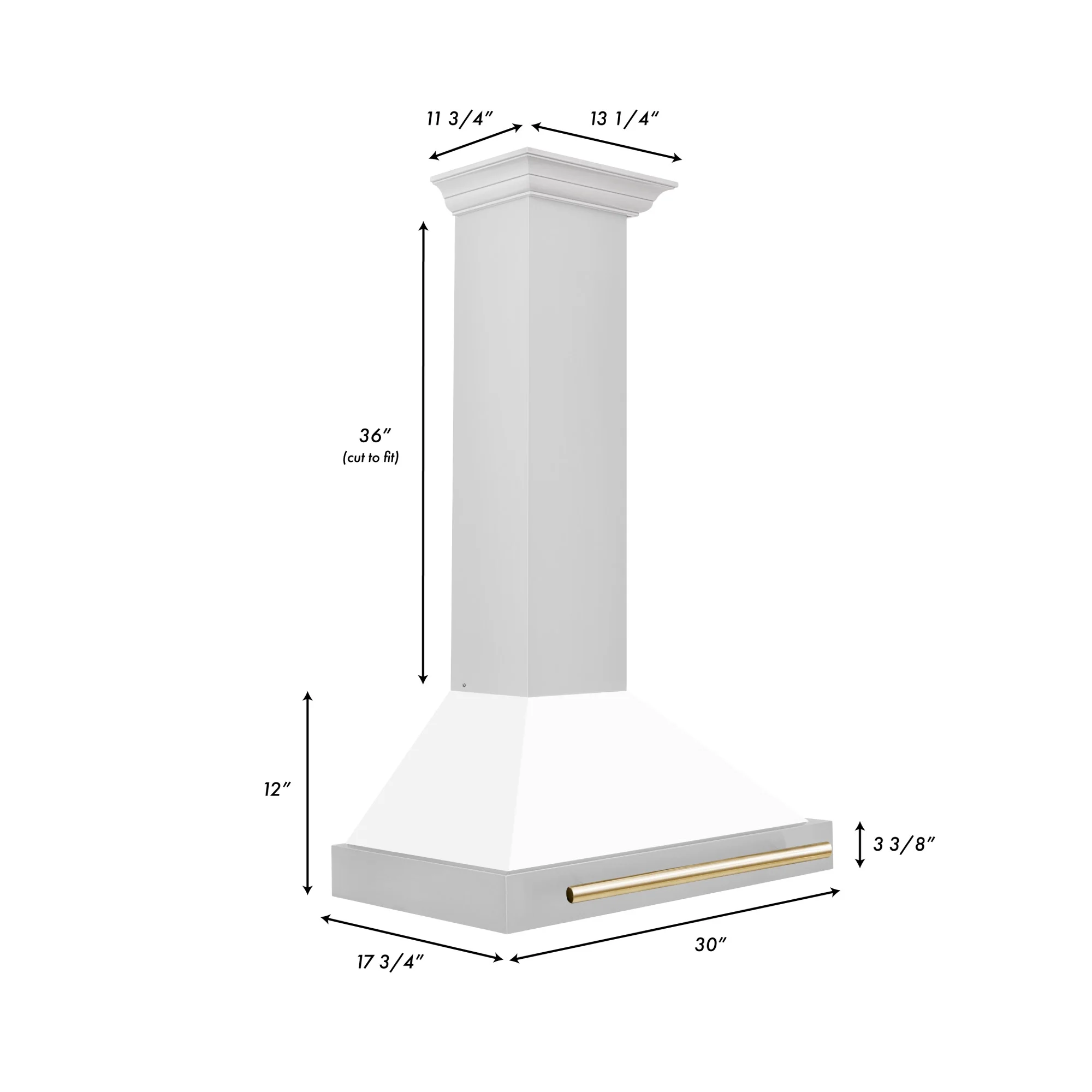 ZLINE KB4STZ-WM30-MB  Wall Range Hood