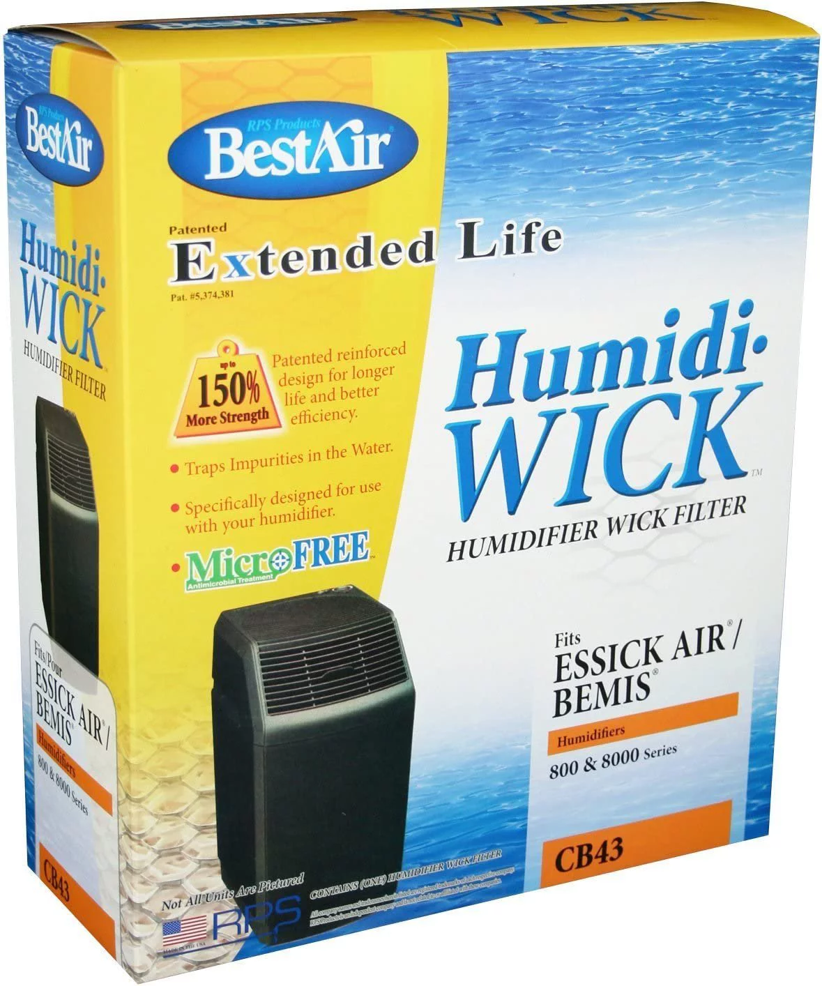 BESTAIR, Filter Replacement Humidifier, EA