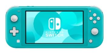 Nintendo Switch Lite Premium Bundle (Turquoise) (Renewed)