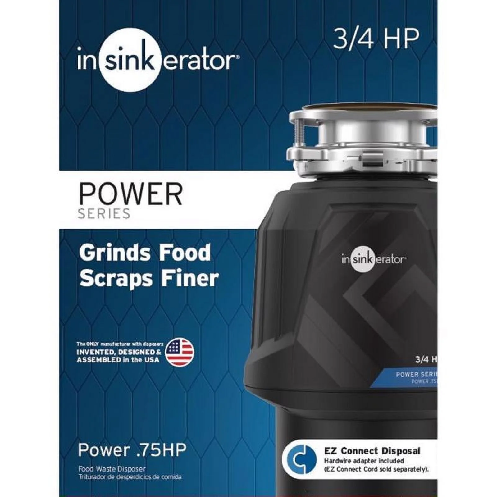 InSinkErator 4021137 Power Series 0.75 HP Continuous Feed Garbage Disposal