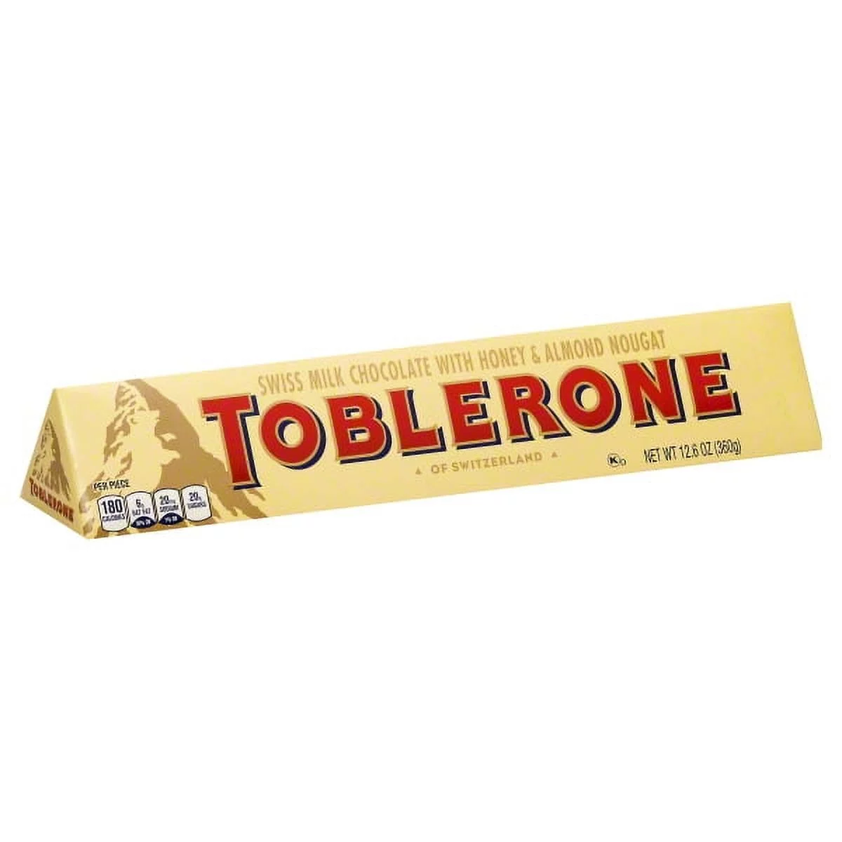 TOBLERONE Swiss Milk Chocolate Candy Bar - 12.6oz
