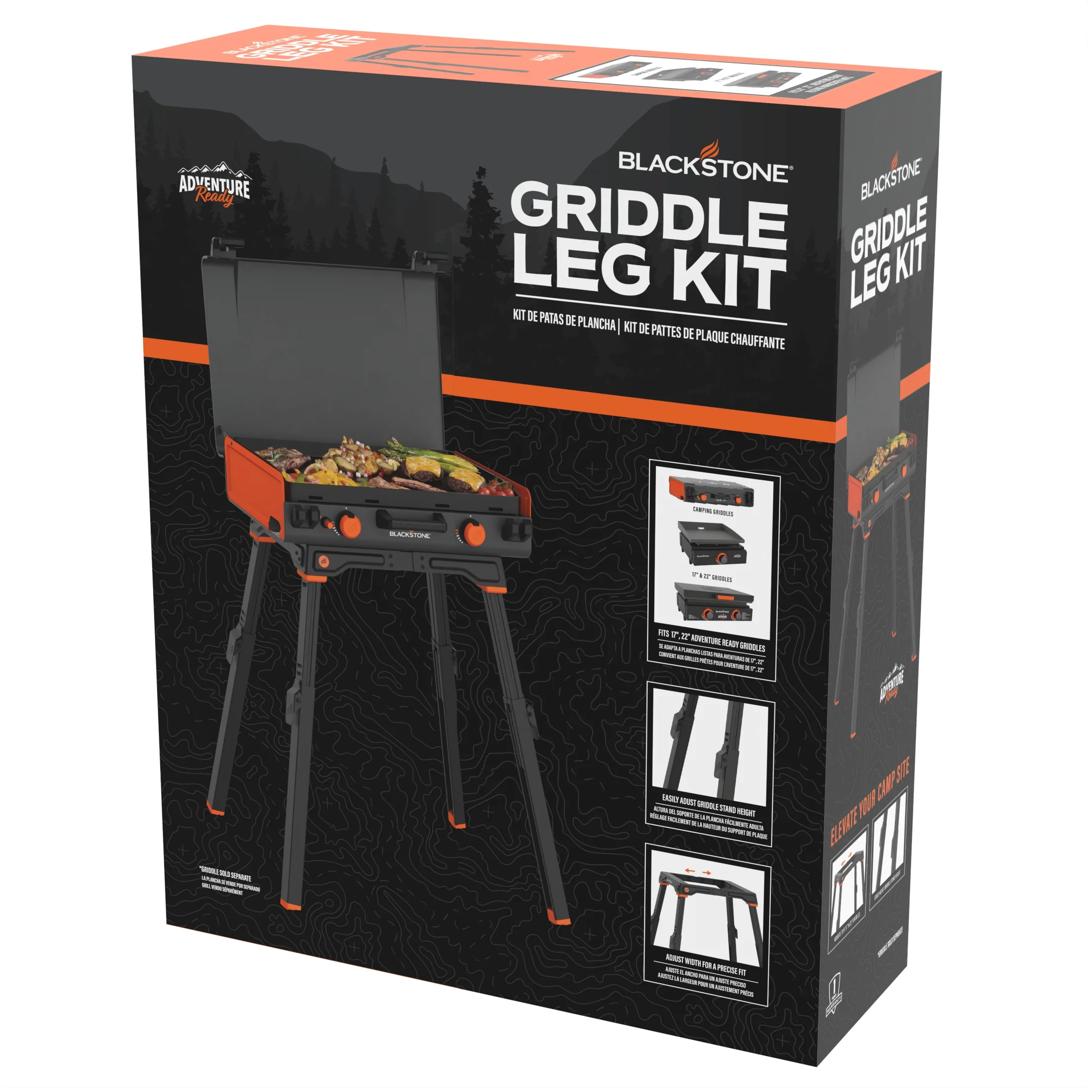 Blackstone Griddle Leg Kit with Adjustable Legs and Base, 1-Piece