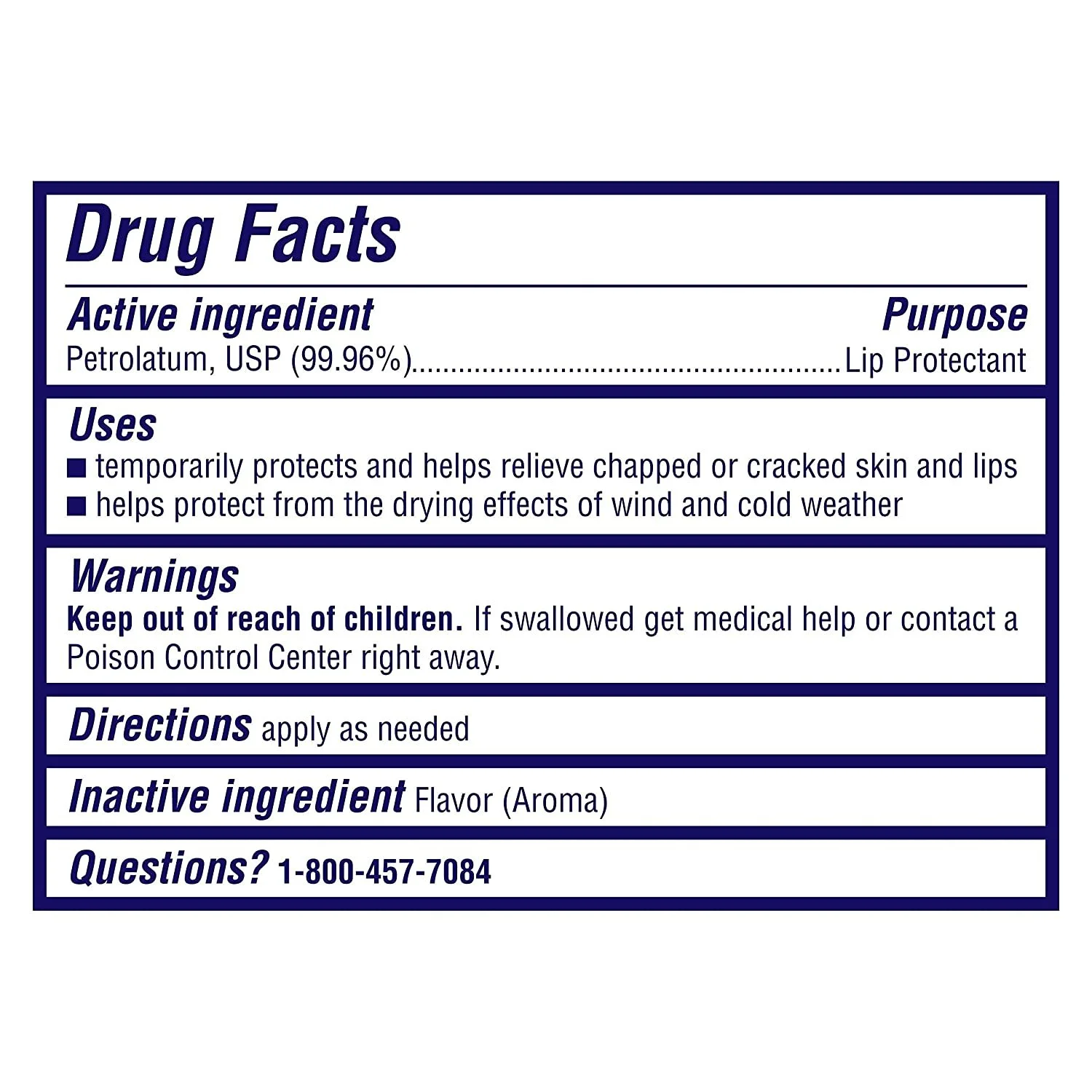 Vaseline Lip Therapy Advanced Healing 6 Ct 0.35 oz