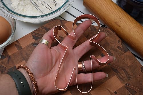 The Fussy Pup Gingerbread Boy Cookie Cutter 6 Inch Handcrafted in USA