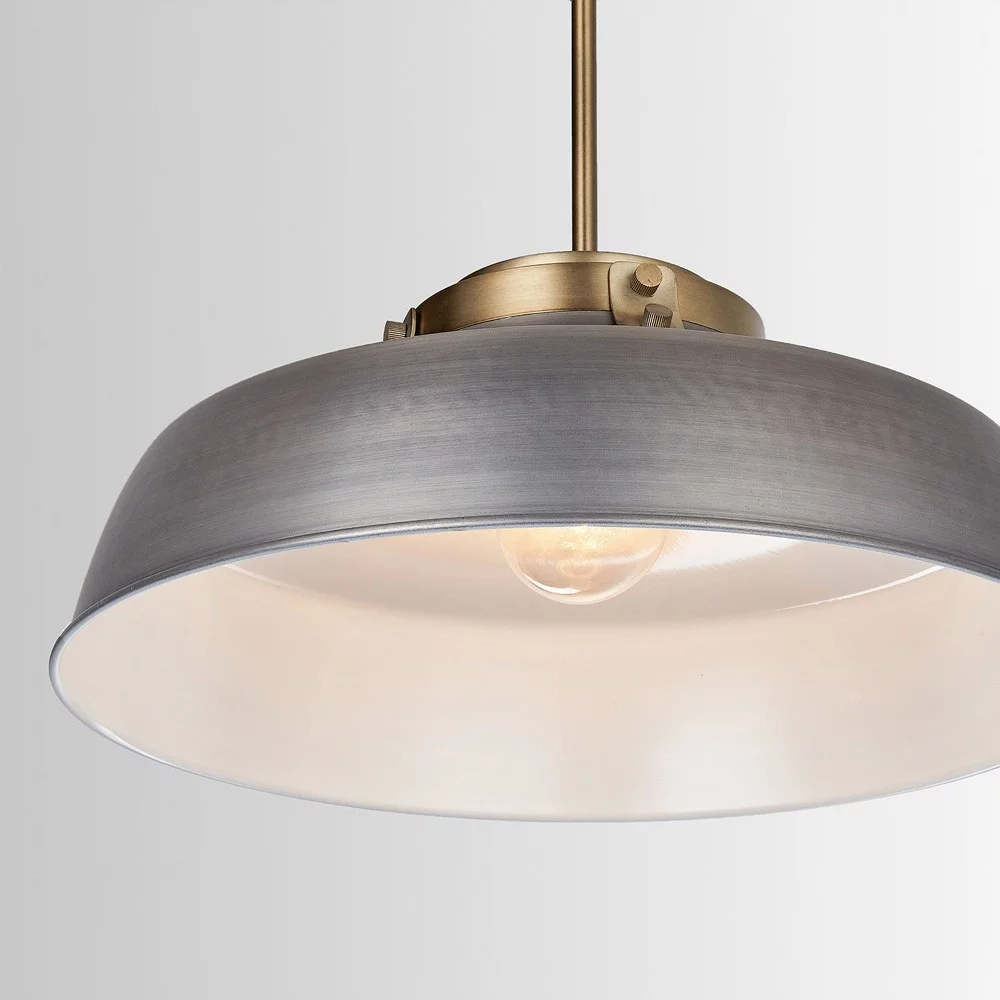 Austin Allen - Oakwood - 1 Light Pendant In Urban and Industrial Style-7.25