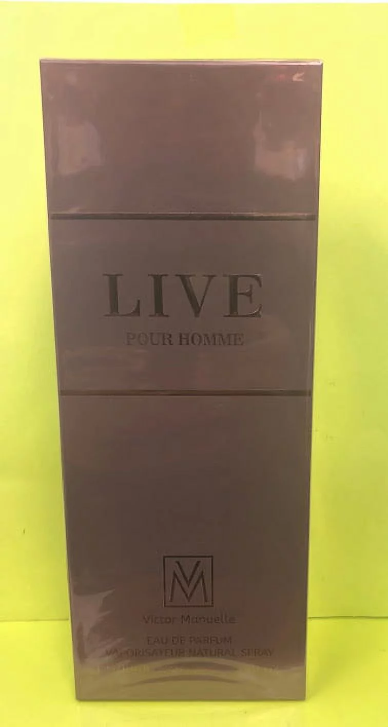 Live Pour Homme by Victor Manuelle Eau De Parfum 3.4oz for men