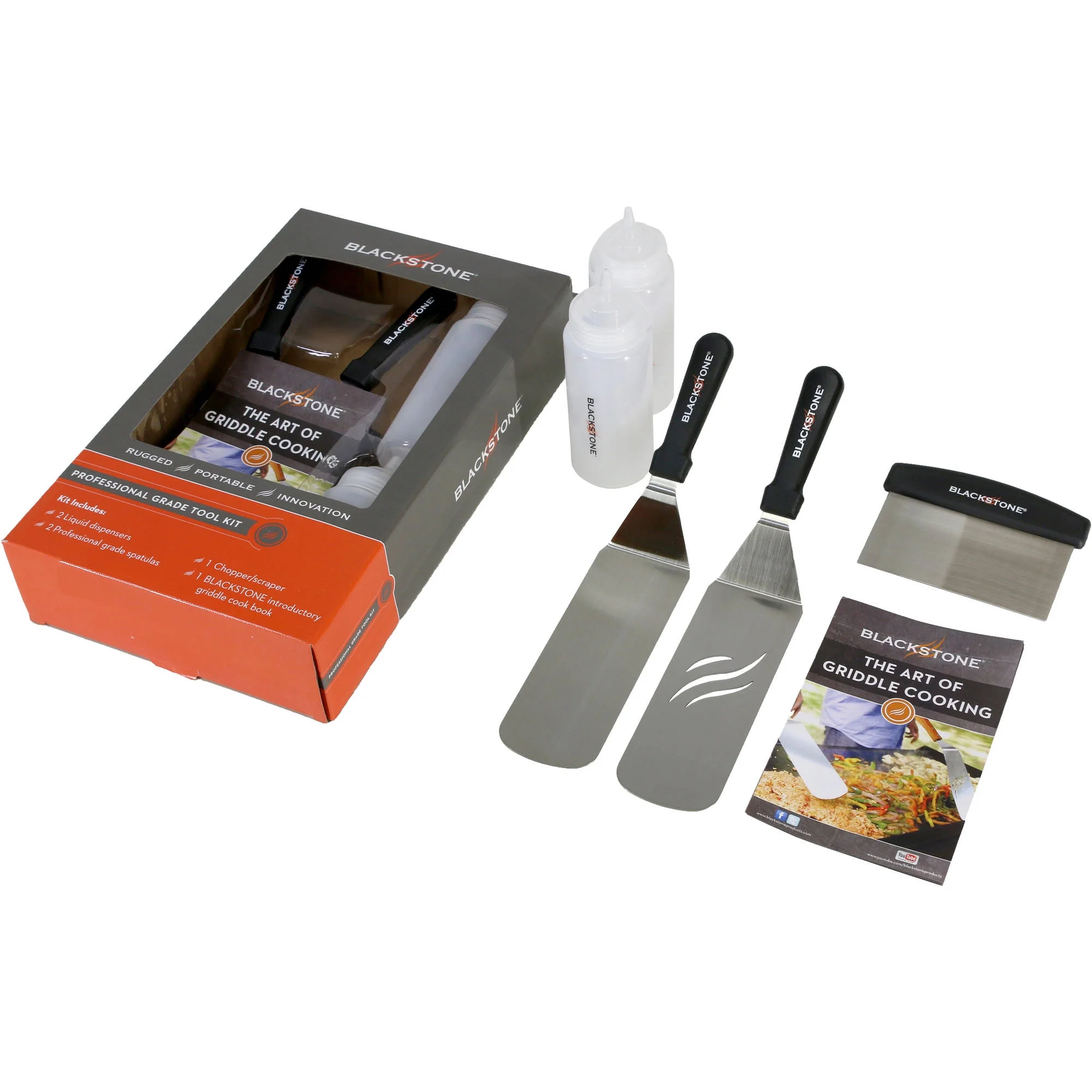 Blackstone Commercial Grade 5-Piece Griddle Cooking Toolkit