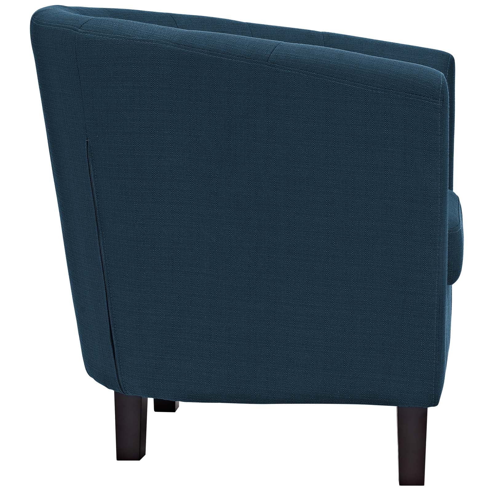 Modway Prospect Upholstered Fabric Armchair in Azure