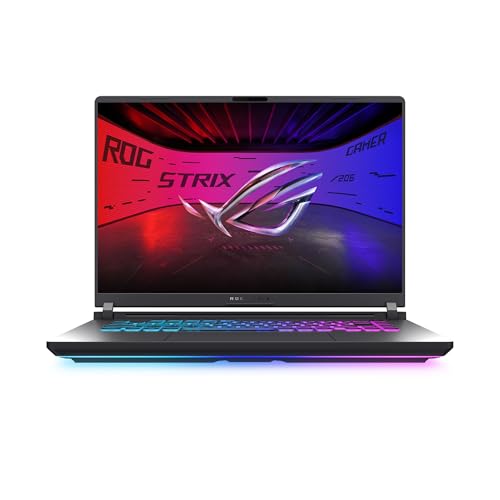 ASUS ROG Strix G16 Gaming Laptop, 165Hz Display, NVIDIA® GeForce RTX™ 4060, Intel Core i7-13650HX, 16GB DDR5, 1TB PCIe Gen4 SSD, Wi-Fi 6E, Windows 11, G614JV-AS74