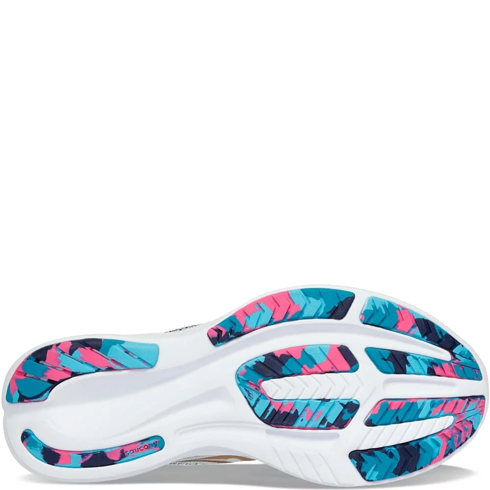 Saucony Women's Ride 15 Running Shoe, Prospect Glass, 10