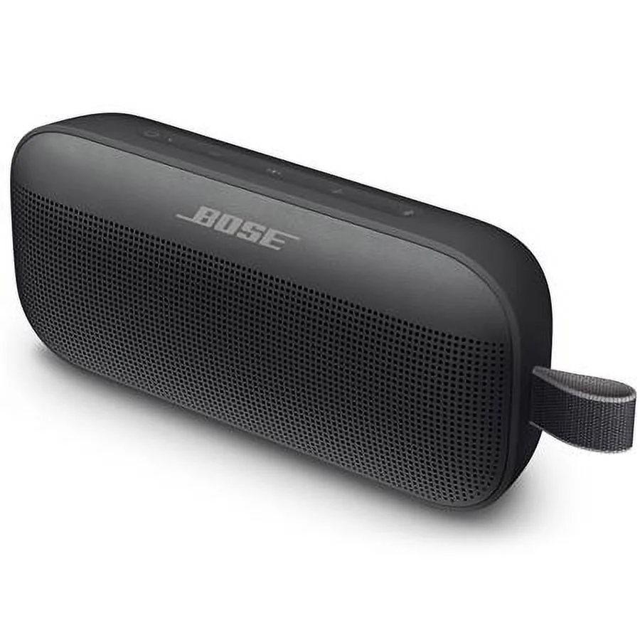 Bose SoundLink Flex Wireless Waterproof Portable Bluetooth Speaker, Black