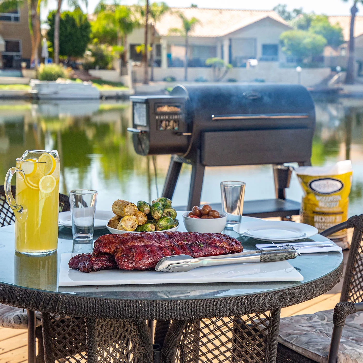 Louisiana Grills 55404 Natural Pennsylvania Cherry Hardwood Pellets, 40 Pound