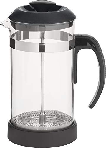 Trudeau French 1-Liter Coffee Press, Black, 1 Liter (801210)