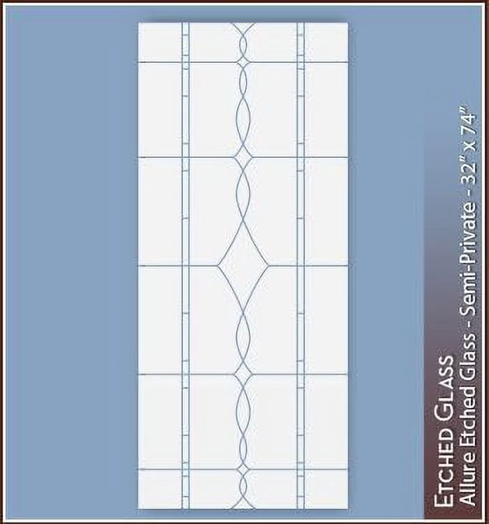Allure Etched Glass Semi-Private Window Film (32