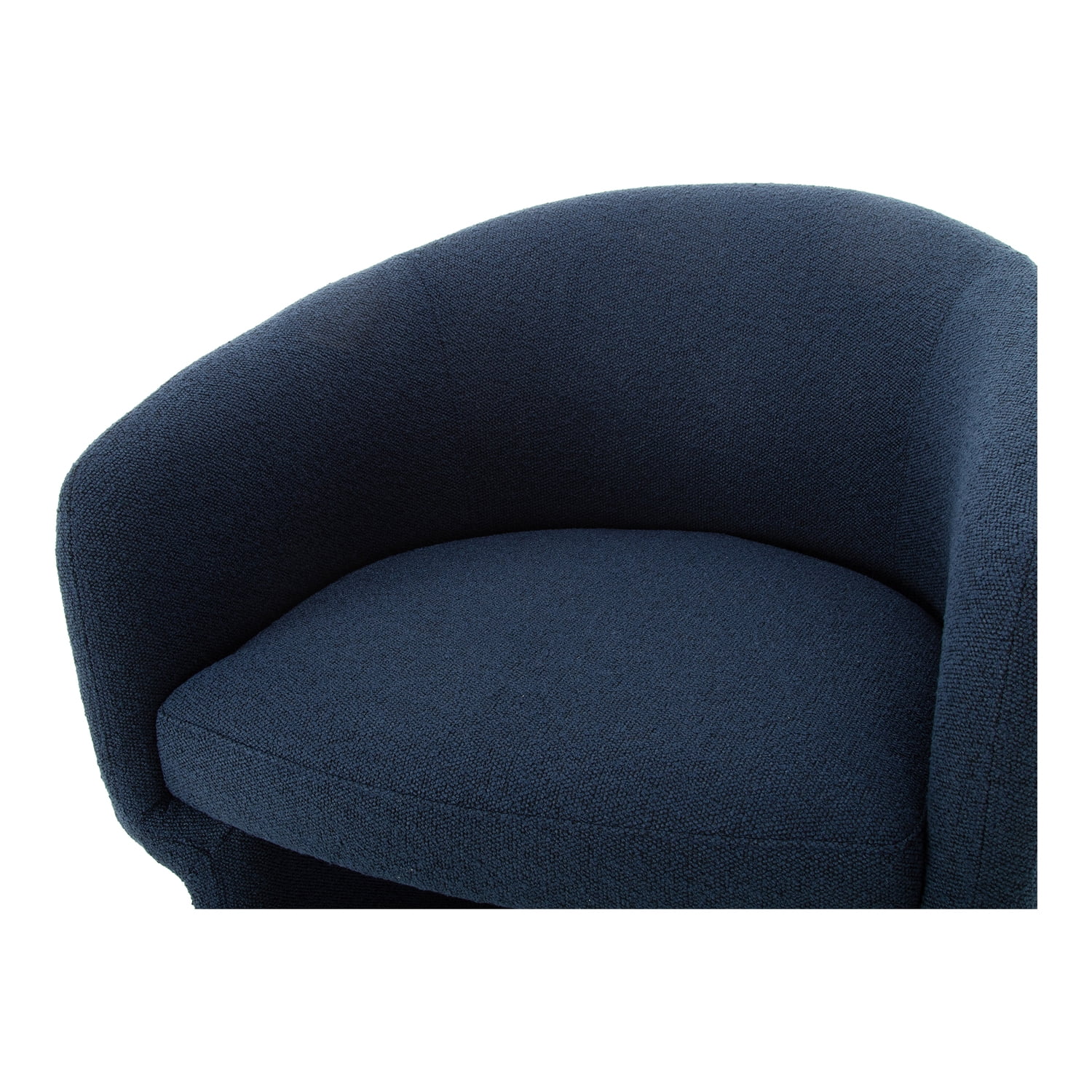 Moe's Home Collection Franco Chair Dark Indigo