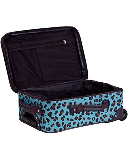 Rockland Fashion Expandable Softside Upright Luggage Set, Charcoal, 2-Piece (14/19)