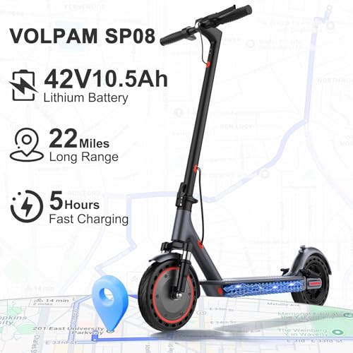 VOLPAM Electric Scooter, 350W/500W, 8.5