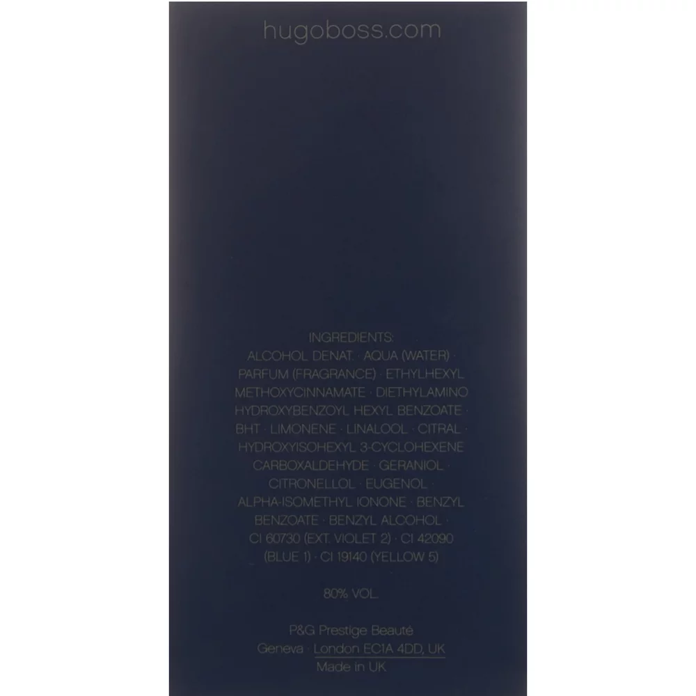 Dark Blue by Hugo Boss Eau de Toilette Spray for Men 2.50 oz (Pack of 3)