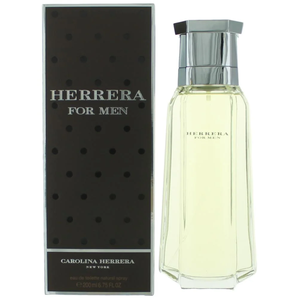 Herrera by Carolina Herrera, 6.7 oz Eau De Toilette Spray for Men