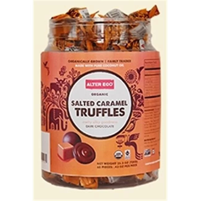 Alter Eco Americas Pagetruffle-Dark- Sea Salt Caramel - 0.42 Ounce