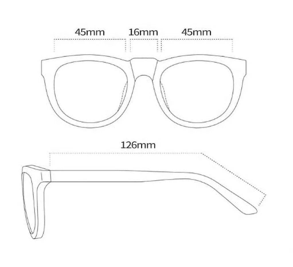 Darcy & Rocco Blue Light Glasses for Kids, Blue Light Blocking for Computer/Gaming (Ages 3-12)