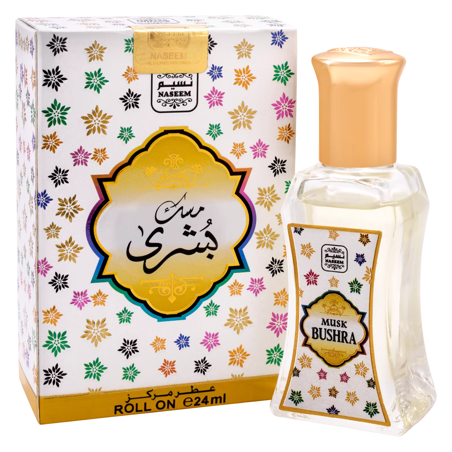 Musk Bushra Perfume Oil Roller Fruity Floral Musk Unisex Perfume Naseem