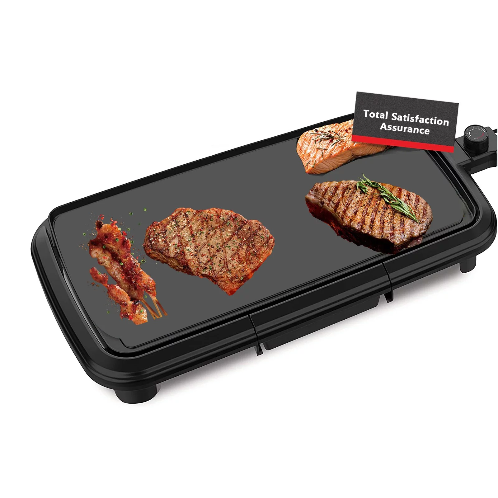 Extra-Large Nonstick Electric Griddle for 10 Pancakes/Eggs at Once (20