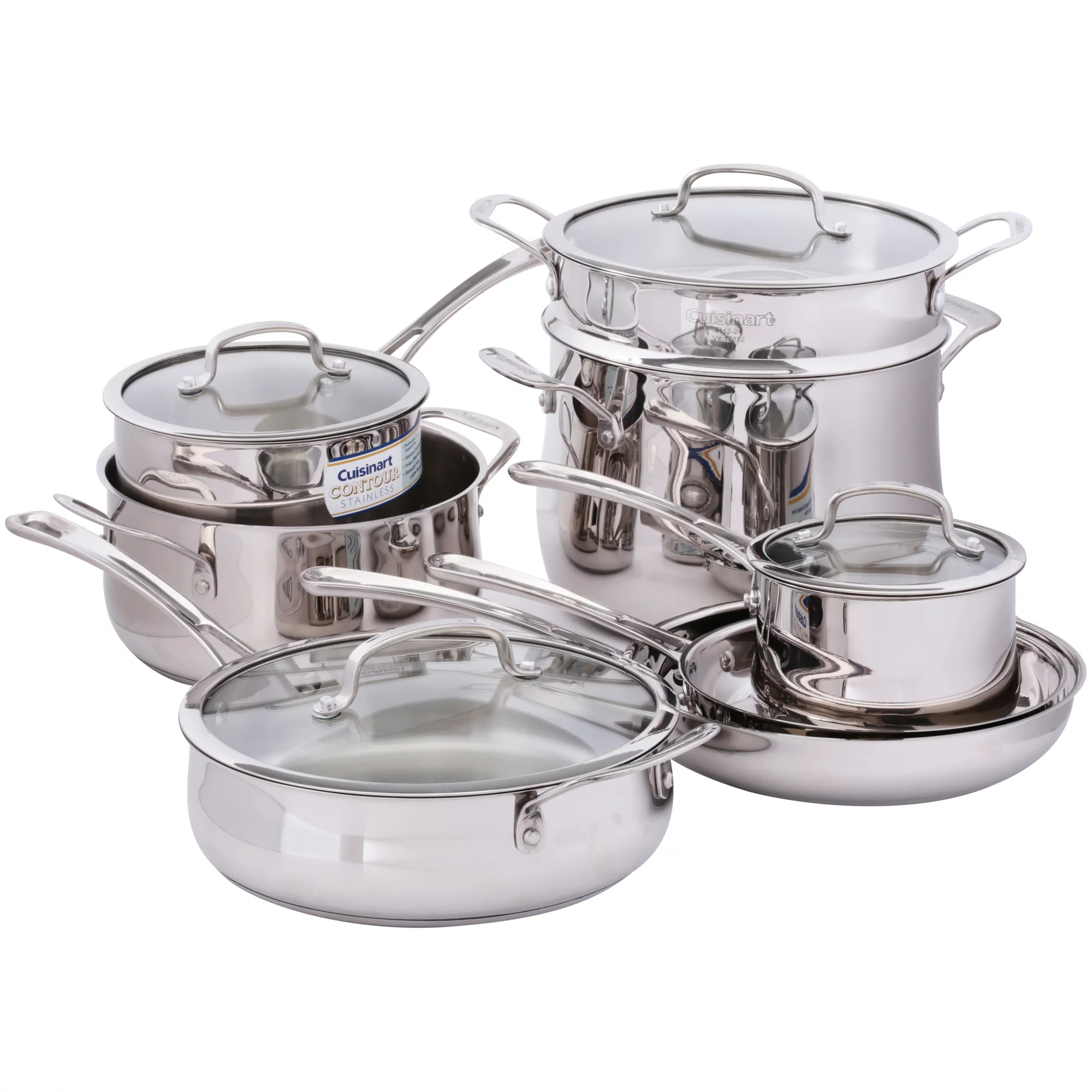 Cuisinart Stainless 13 Pieces Cookware Set