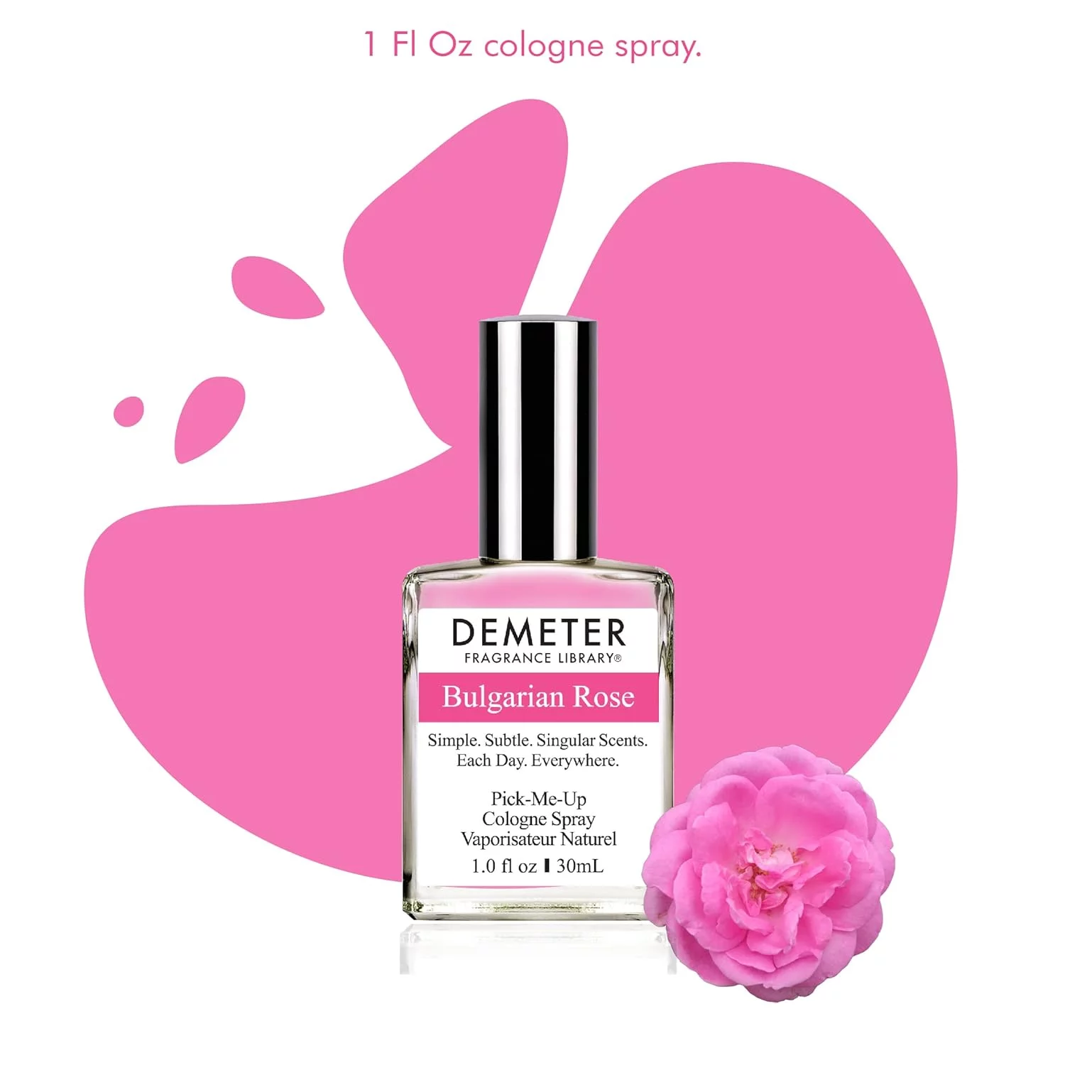 Demeter Bulgarian Rose Cologne Spray - 1 oz - Perfume for Women
