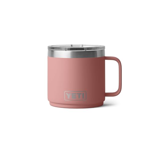 YETI Rambler 14 oz Stackable Mug, Vacuum Insulated, Stainless Steel with MagSlider Lid