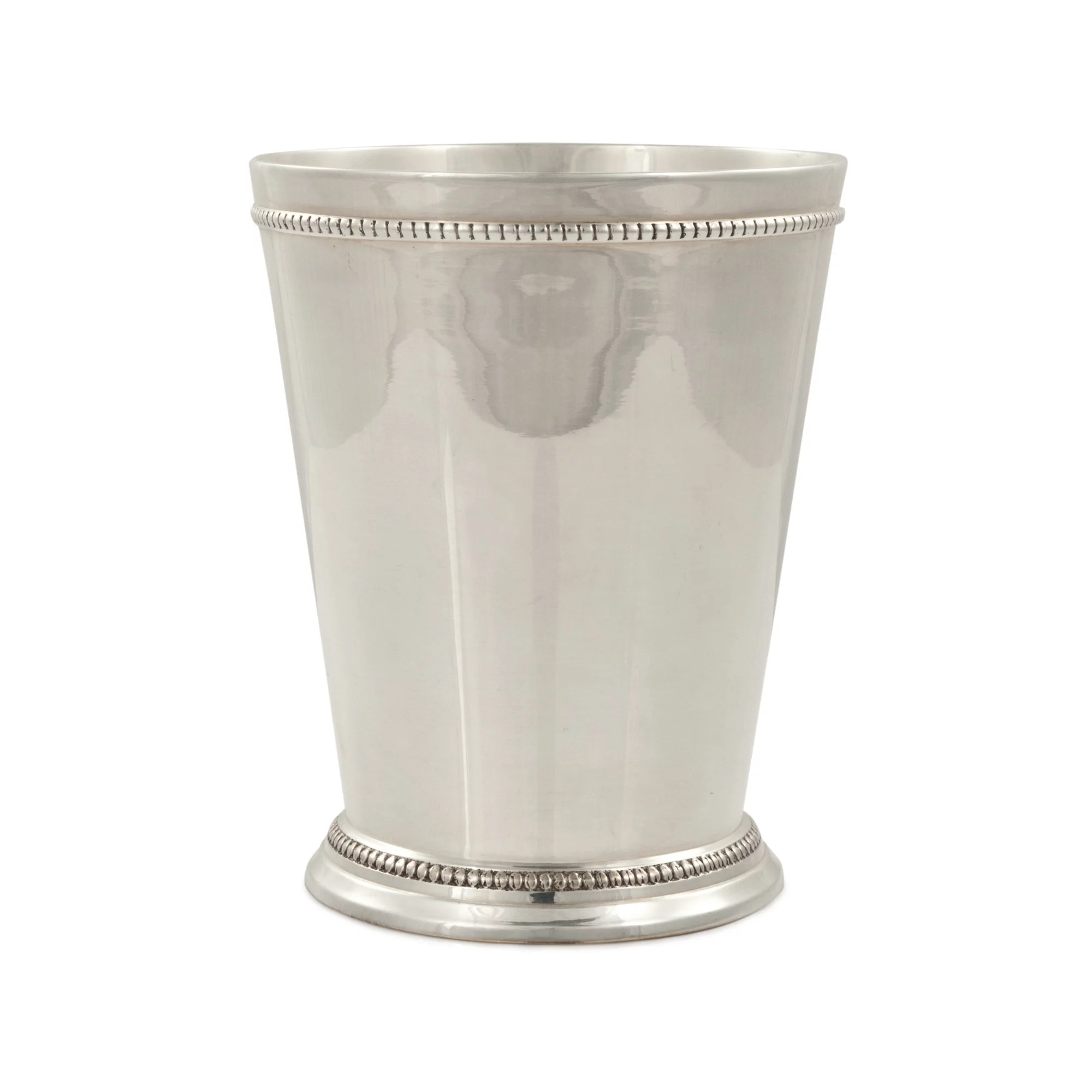 Twine Mint Julep Cup, Cocktail Tumbler, Vintage Julep glass, Set of 1, 12oz, Silver