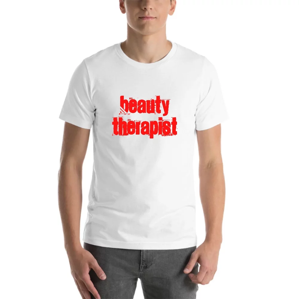 L Beauty Therapist Cali Style Short Sleeve Cotton T-Shirt By Undefined Gifts