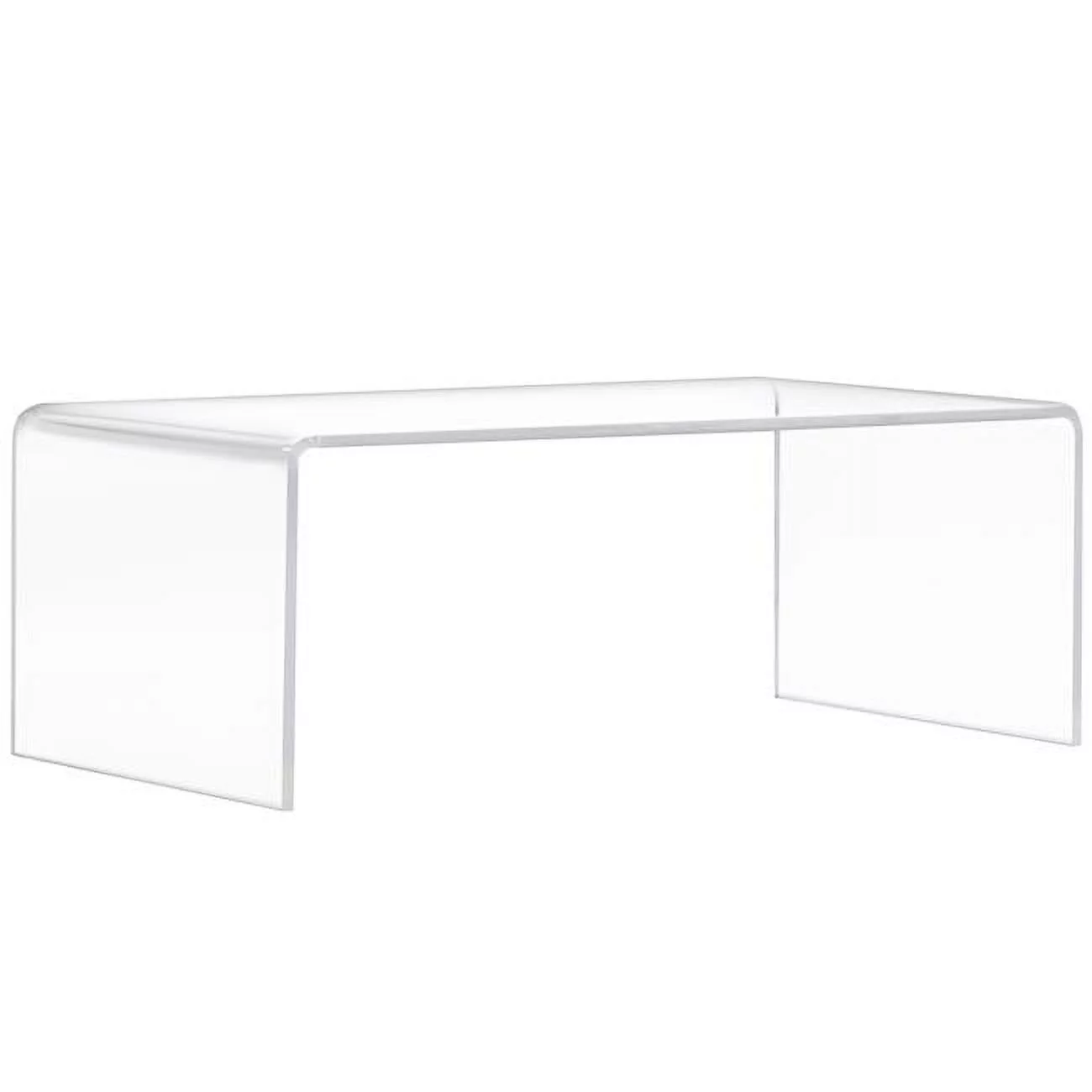 Progressive Furniture A La Carte Acrylic Cocktail Table Small in Clear