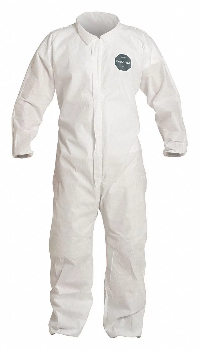 Dupont Disposable Lab Coat,2X,PK30  PB271SWH2X003000
